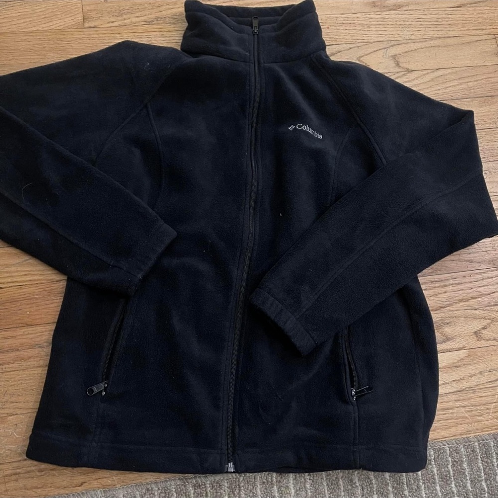 Columbia zip up sweater